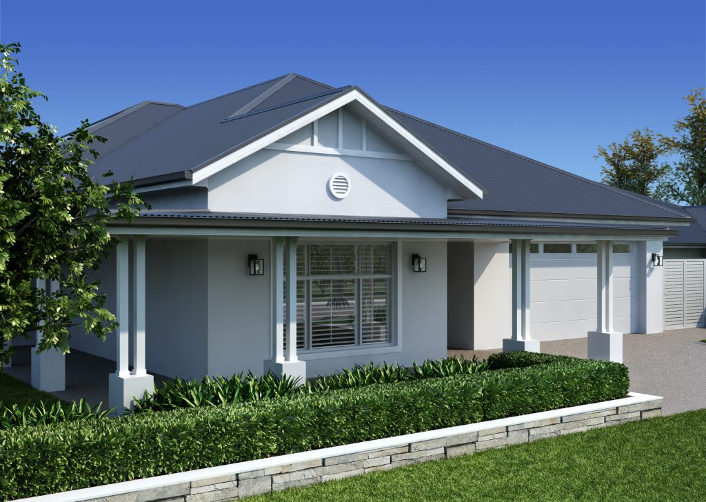 Narrow Corner Block Designs Sandown | Single-Storey and Corner Block Designs - Astene Homes